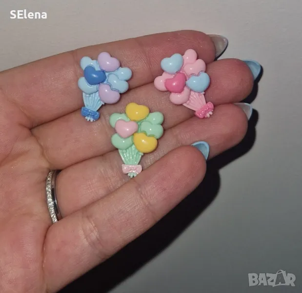 3бр малки магнити, снимка 1