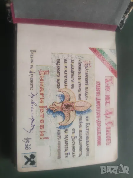 Царство България Албум Младежи разузнавачи Перник 1938, снимка 1