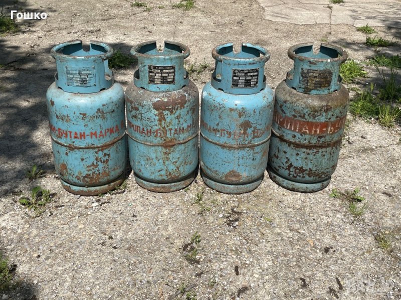 Български газови бутилки, снимка 1