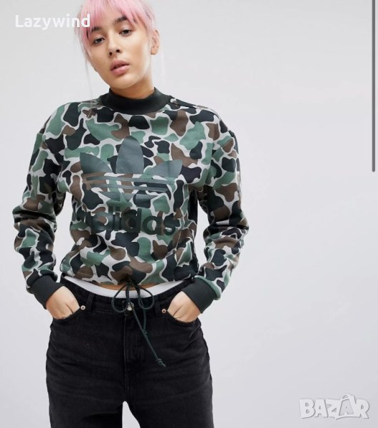 Кроп суичър Adidas originals , снимка 1