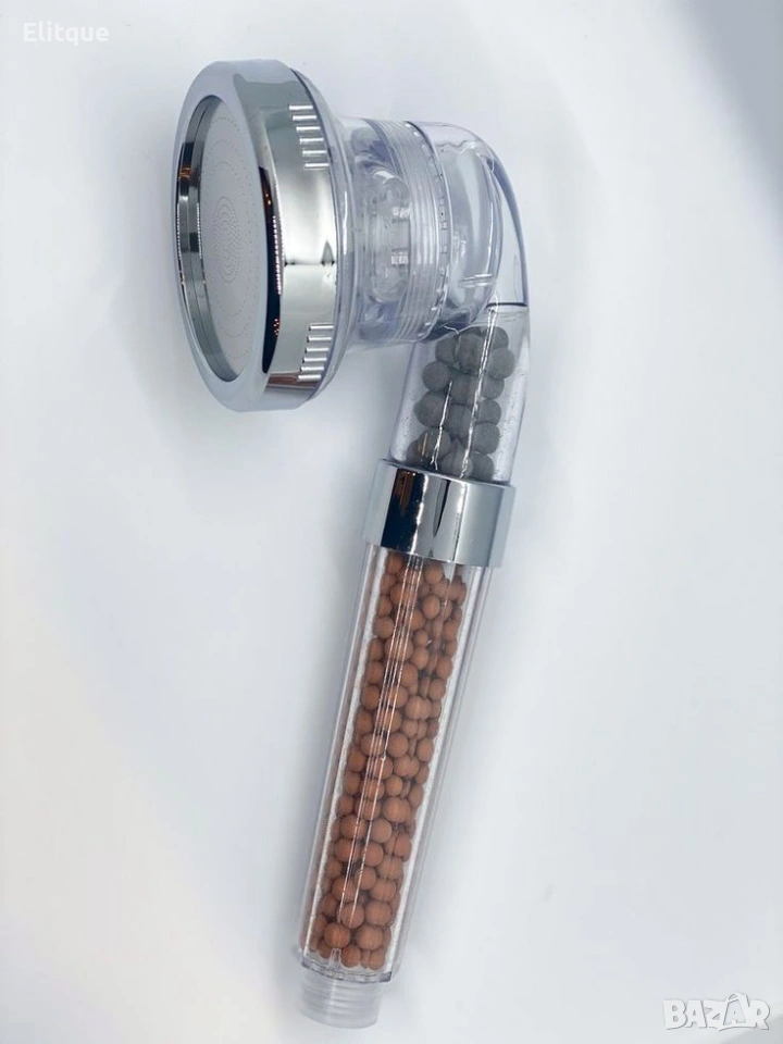 СПА душ слушалка с германий и турмалин 🚿, снимка 1