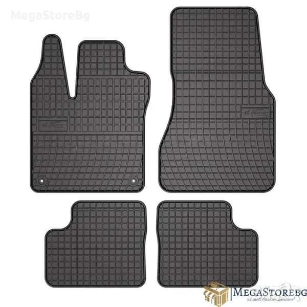 Гумени стелки Frogum за Smart Forfour II 2014-2020, снимка 1