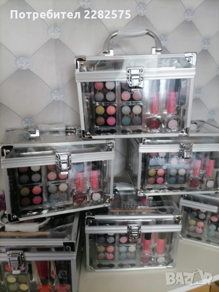 Прозрачни куфарчета с гримове с немско качество , снимка 1