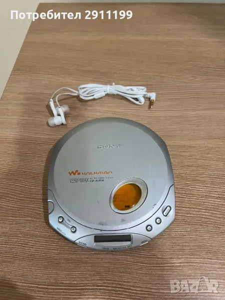 CD плеър Sony Walkman, MP3, снимка 1