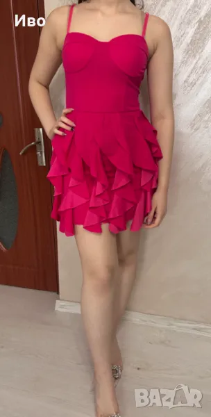 Розова рокля, снимка 1