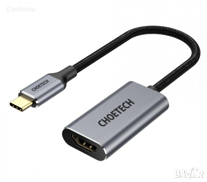 Адаптер Choetech, USB-C мъжки - HDMI женски, снимка 1