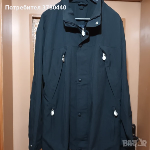 Ново мъжко черно яке,пролет- есен,размер 2XL, снимка 1