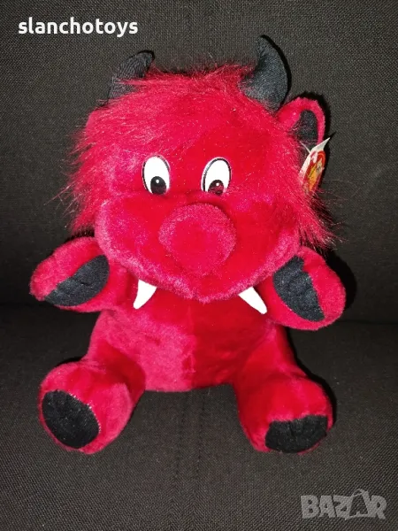 Голям плюшен дявол,около 30см, снимка 1