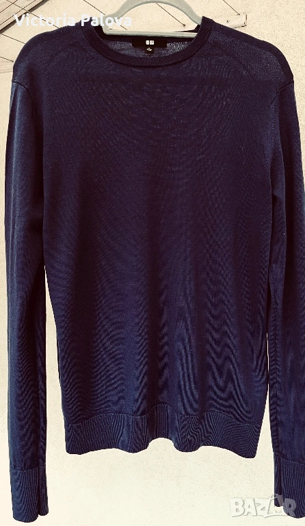 Универсален  пуловер UNIQLO 100% меринос Япония, снимка 1