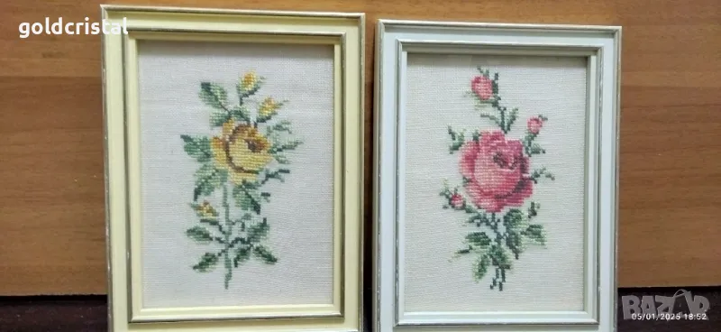 стари гоблени с рамки , снимка 1