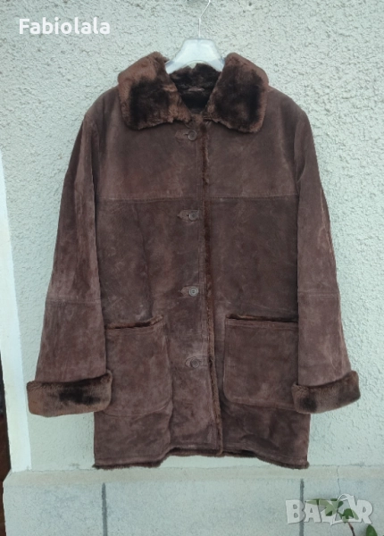 Essentials leather coat 44, снимка 1