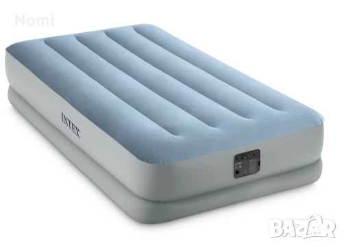 Надуваем матрак с вградена помпа INTEX Raised Comfort, 99 х 191 х 36 см., снимка 1