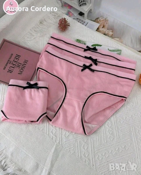 Дамски розови бикини, снимка 1