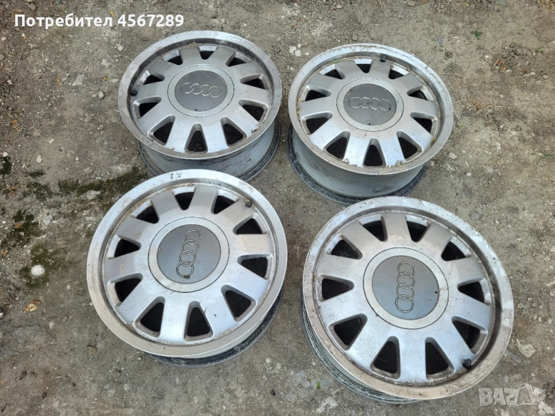 Джанти за аудиа4 15 цола 5 /112 много добре запазени без забележки , снимка 1