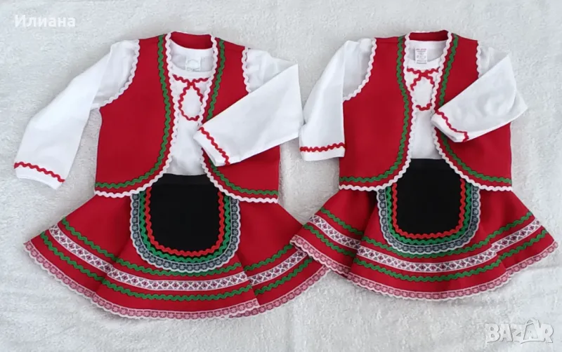 Рокля трикольор , снимка 1