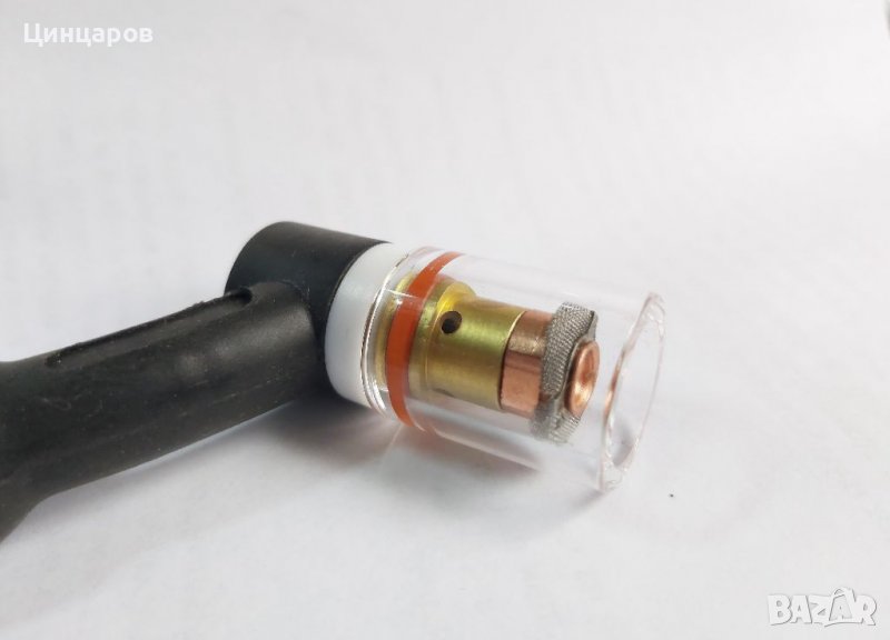 Тиг/Виг стъкло дюза,цанга,изолатор,държач,разпръсквач, снимка 1