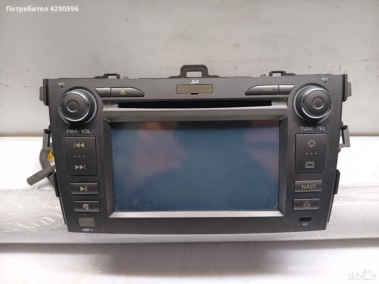 Радио мултимедия навигация за Toyota Corolla / Корола след 2006г., снимка 1