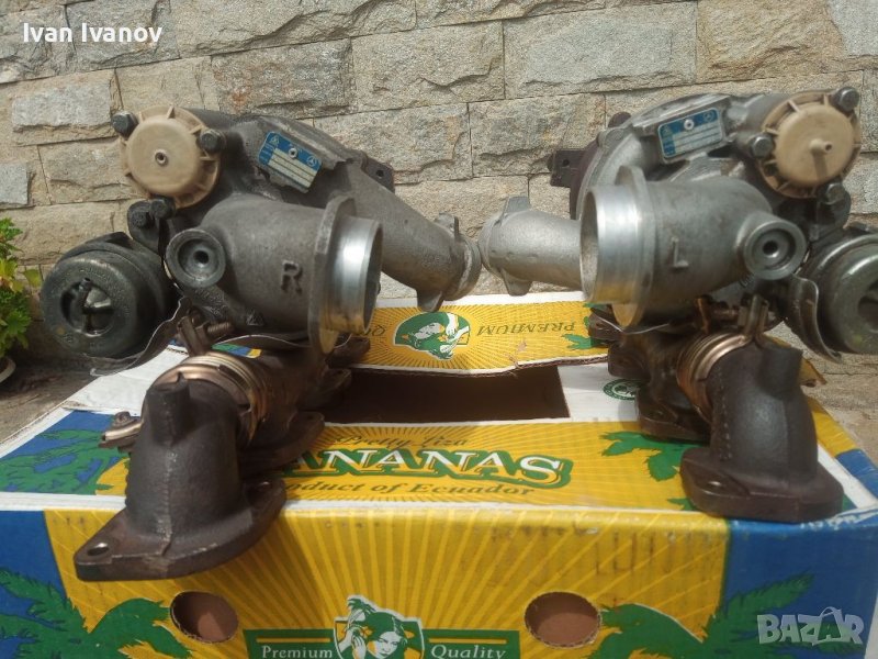 Турбини за mercedes s600,cl600,sl600,maybach600 biturbo v12 36v, снимка 1