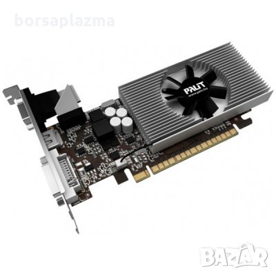 PALIT Video Card GeForce GT 730 GDDR3 2GB/64bit, PCI-E 2.0, HDMI, DVI, VGA, снимка 1