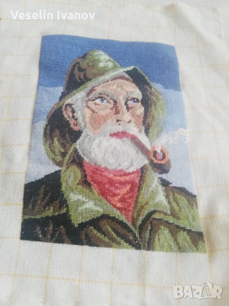 Гоблен старецът с лулата, снимка 1