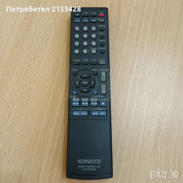 Оригинално дистанционно Kenwood RC RP0502E, снимка 1