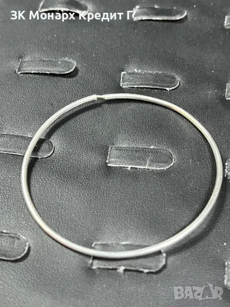 Сребърна обеца, снимка 1