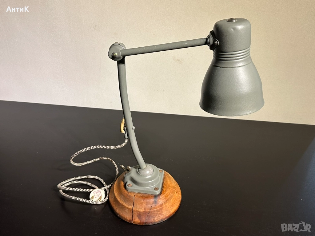 Соц Настолна Лампа за Бюро СССР, снимка 1