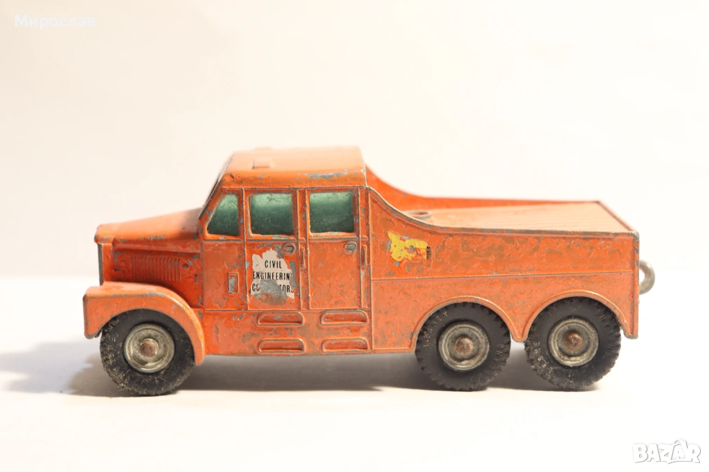 MATCHBOX КАМИОН ВЛЕКАЧ РЕПАТРАК КОЛИЧКА МОДЕЛ, снимка 1