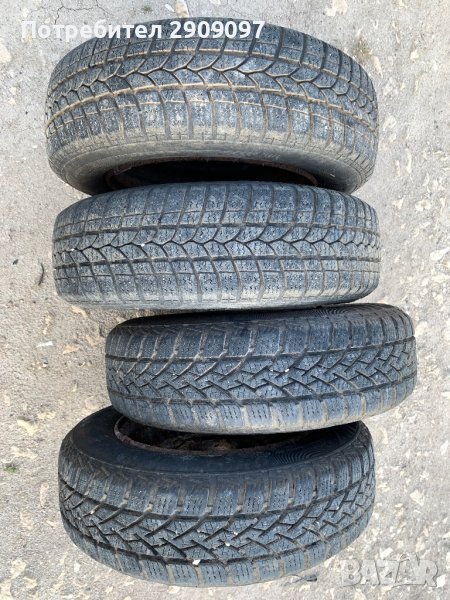 Зимни гуми с джанти за Рено Клио 4x100 13”, снимка 1