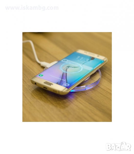 БЕЗЖИЧНО БЕЗКОНТАКТНО УНИВЕРСАЛНО ЗАРЯДНО ЗА GSM С БУКСА USB - код 1430, снимка 1