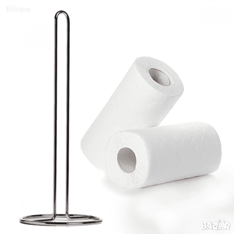 Иноксов държач за домакинска хартия  , снимка 1