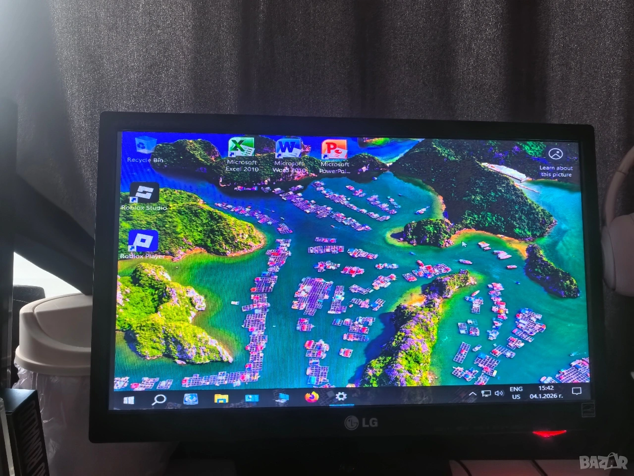 Настолен компютър 4-ядрен AMD, ddr3 8gb RAM, снимка 1