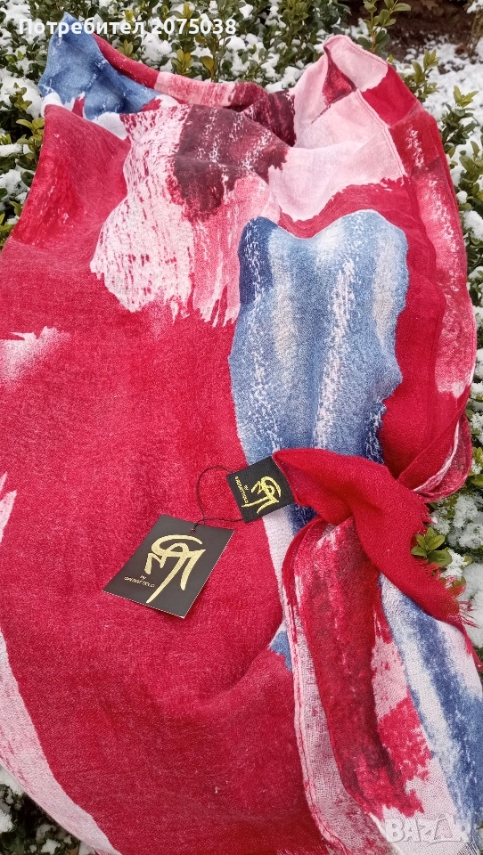 Шал на марката Gai Mattiolo -- нов с етикет , снимка 1