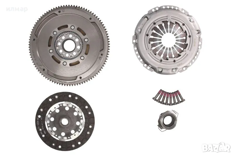 600001400 Маховик и съединител /к-кт/ за Тойота Рав4-дизел, снимка 1