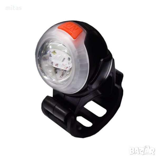 Предна USB светлина за велосипед AFL-321, бяла и червена светлина, снимка 1