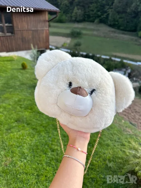 Плюшена детска чанта., снимка 1