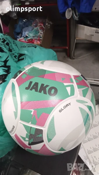 футболна топка Jako нова размер 4, 5 произведена в Германия за всякакви терени, снимка 1