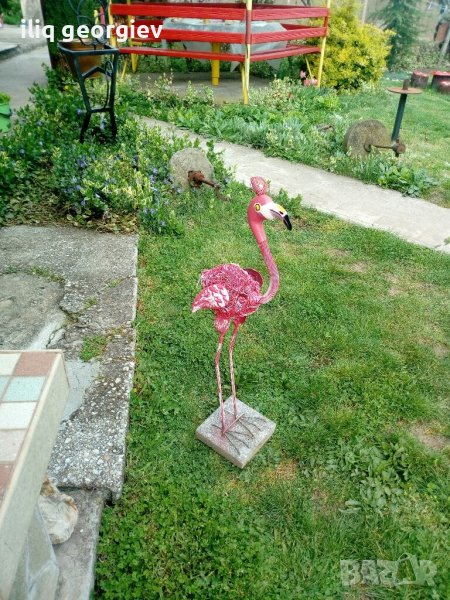 Фламинго от метал, снимка 1