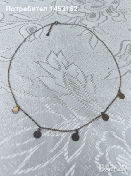 Сребърно колие , снимка 1