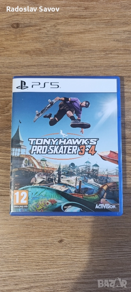 игра Tony hawks pro skater 3+4, снимка 1