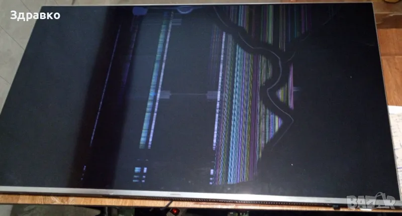 Телевизор LED Smart Samsung 49" UE49MU7002 със счупен дисплей, снимка 1