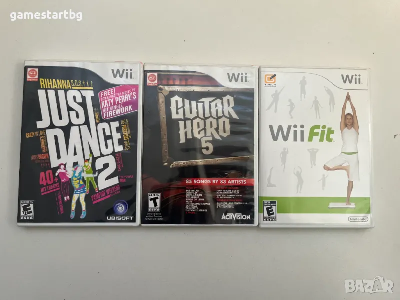 3 игри за Nintendo Wii NTSC регион, снимка 1