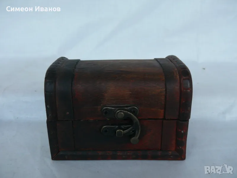 Стара дървена кутия #1567, снимка 1