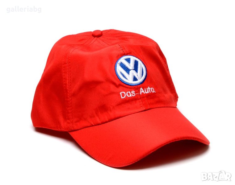 Автомобилна червена шапка - Фолксваген (Volkswagen), снимка 1