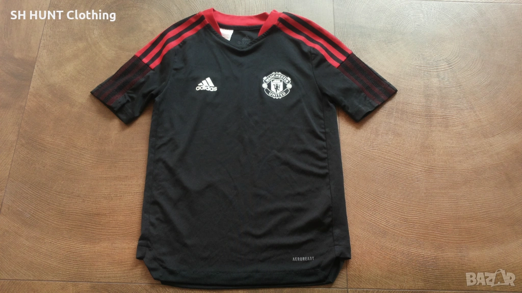 Adidas MANCHESTER UNITED Kids Football T-shirt Размер 9-10 г / 140 см детска футболна тениска 22-60, снимка 1