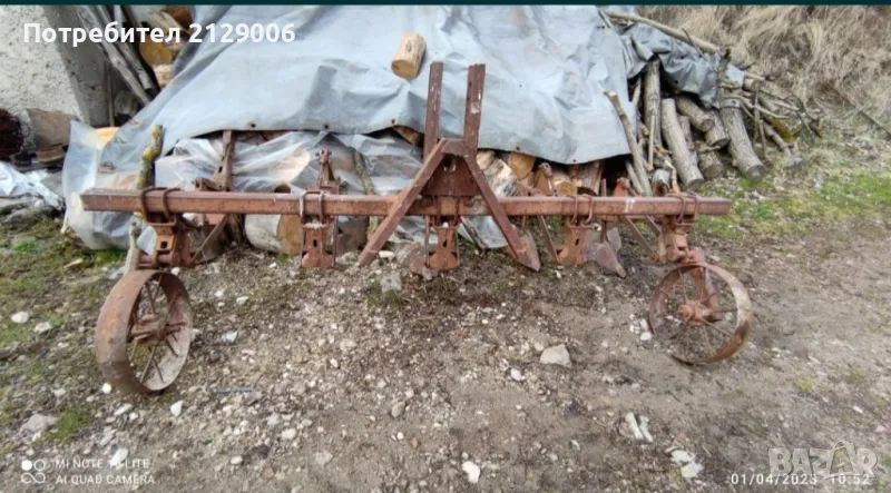 Окопен култиватор 5 секции, снимка 1