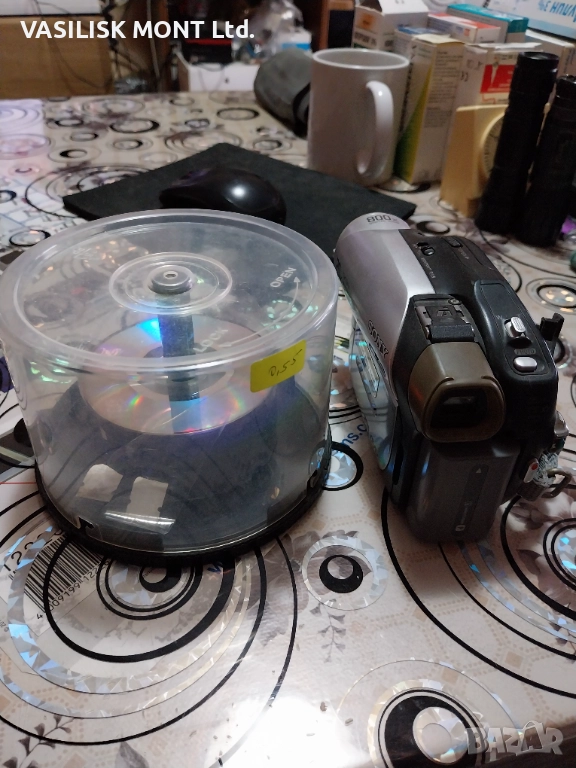 Видеокамера SONY DCR DVD92E + подарък ДВД дискове за запис, снимка 1