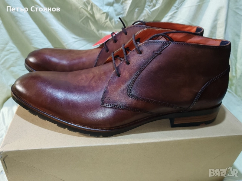 Eлегантни мъжки кларкове от естествена кожа Lloyd №46, снимка 1
