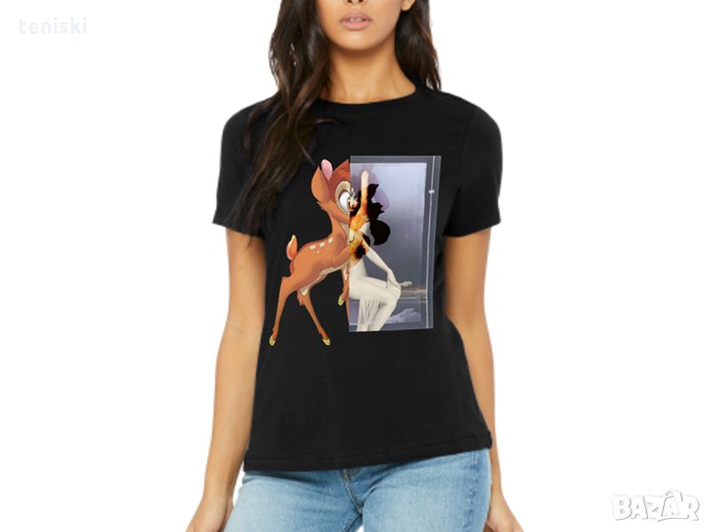  Дамска тениска  Givenchy принт. 4 модела и всички размери, снимка 1