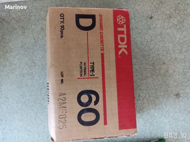 аудио касети TDK, снимка 1